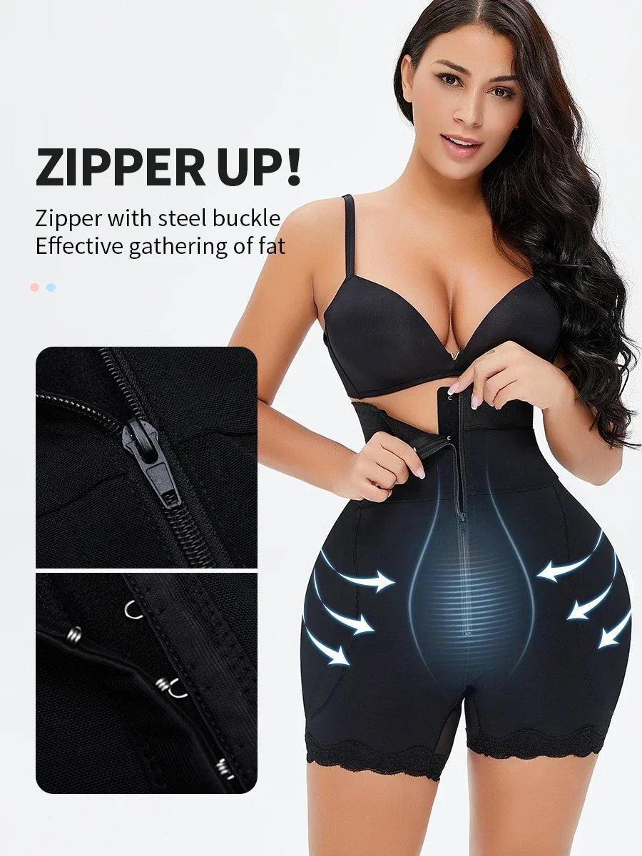 Shapewear Women Body Shapers Hips Up Belly Slim Fake Ass Pants Padded Shapewear Panties Hip Pads Tummt Control