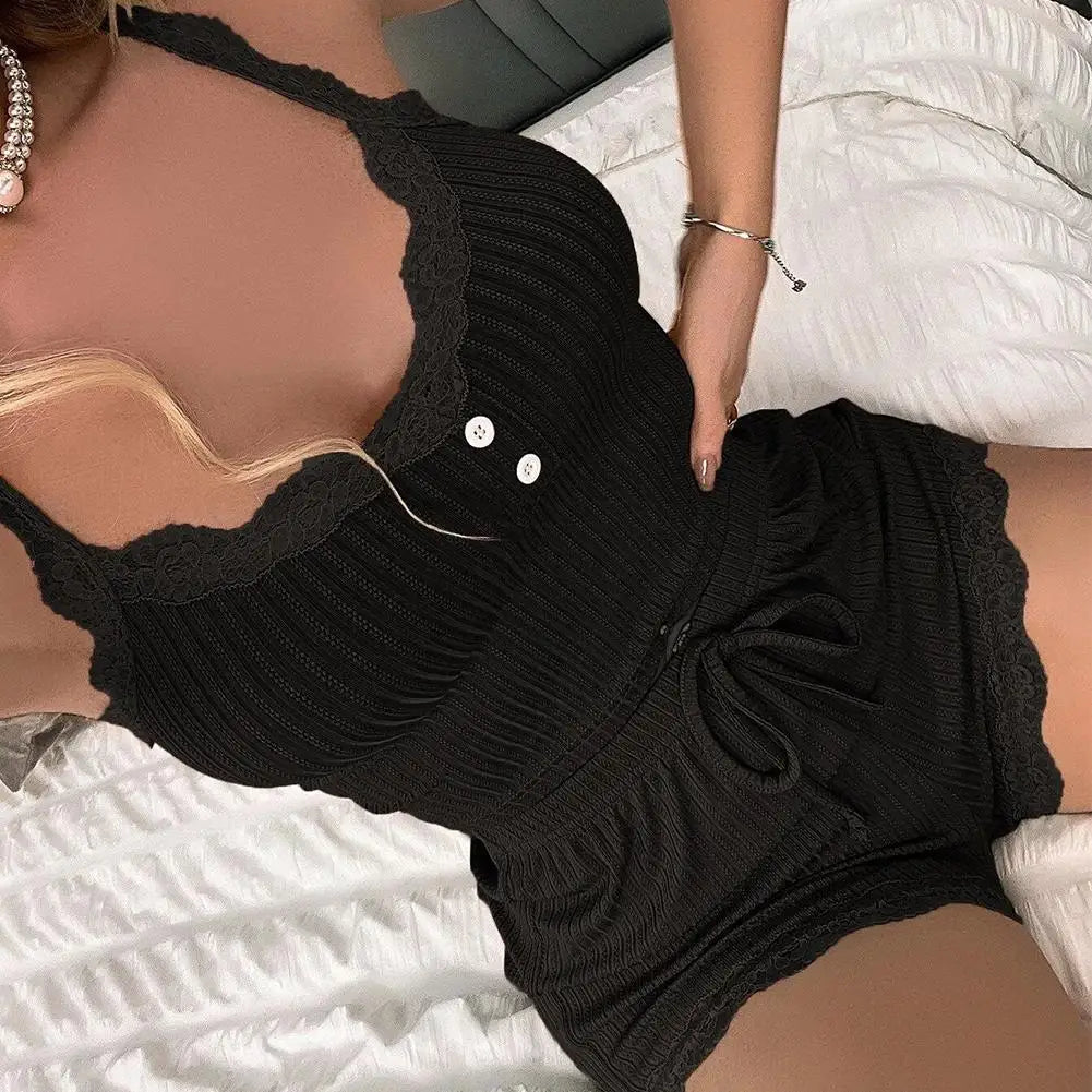 NEW Women Pajama Sets Pijama Pajamas Woman  Set Sexy Women Sleepwear for Sleeping Women's Trousers Sleep Lounge Underwear