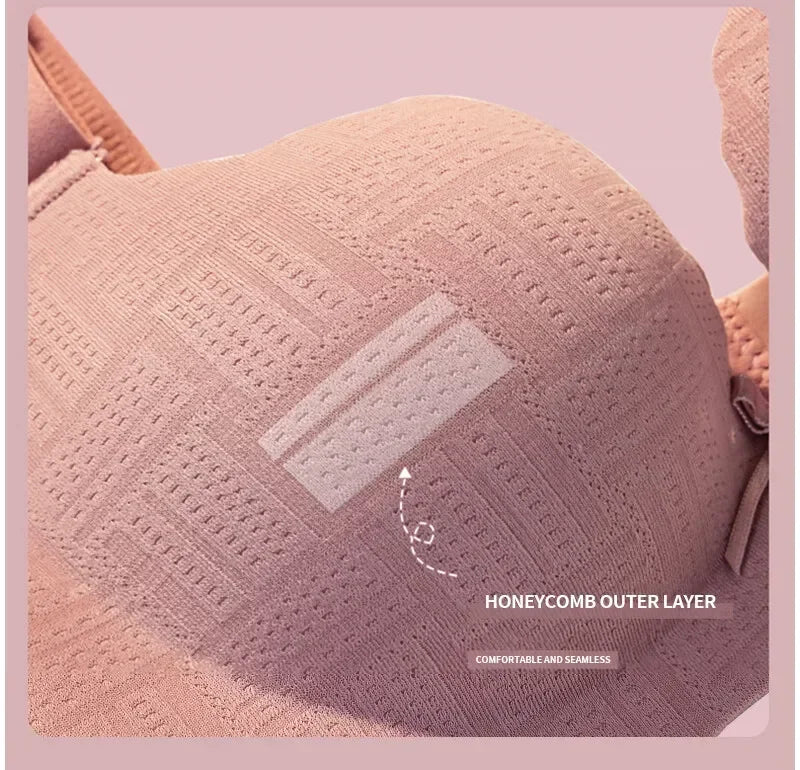 Seamless Push Up Women Bra Comfortable Adjustable Lingerie Wireless Sexy Bras 3/4 Cup Bralette Girl Brassiere Femenina