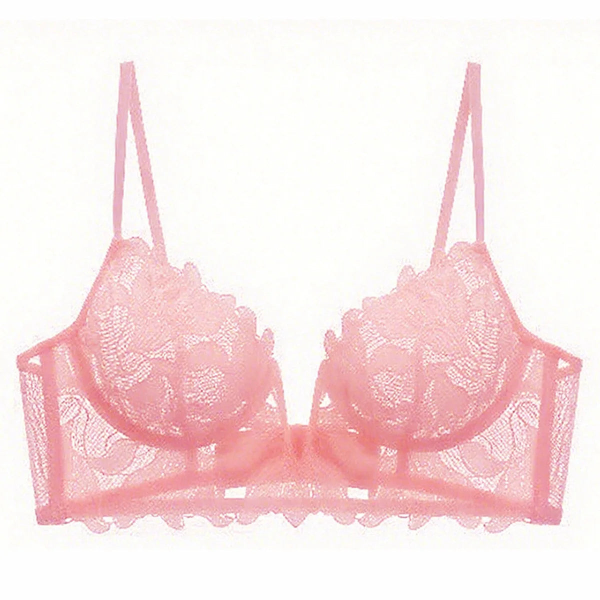 Women Lace Lingerie Set Elegant Sexy Bra Set See Through Underwear Ventilate Ladies Bra and Panty Set