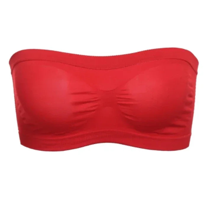 Women Sexy Strapless Bra Invisible Push Up Bras Underwear Seamless Solid Color Without Straps Bralette Lingerie Bras Bra Female