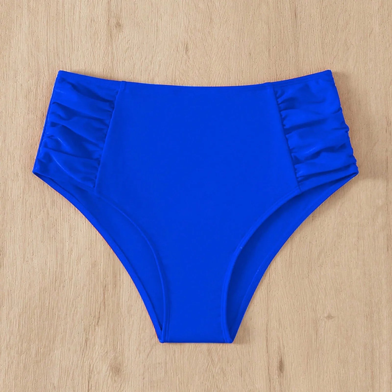 Women's High Waist Basic Swimming Bottoms Full Coverage Bikini Split Swimsuit Briefs Solid Color Comfy Swimming Trunk