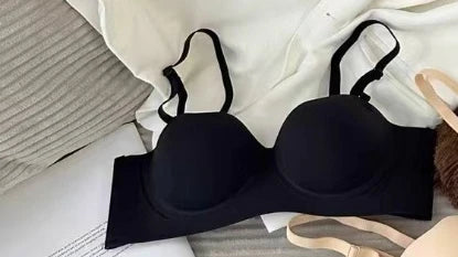 Half Cup Balconette Bra Seamless Support Anti Dropping Lift Petite Chest, Invisible U Back Bralette Non Padded Everyday Lingerie