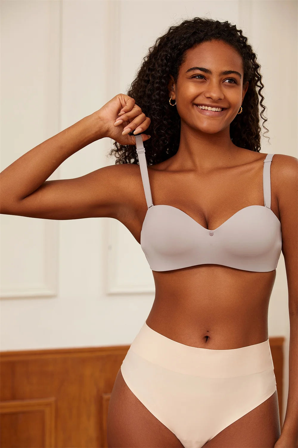 Seamless Sexy Bras Women Invisible Brassiere Adjustable Push Up Bras Female Comfortable Underwear Laides Solid Color Lingerie