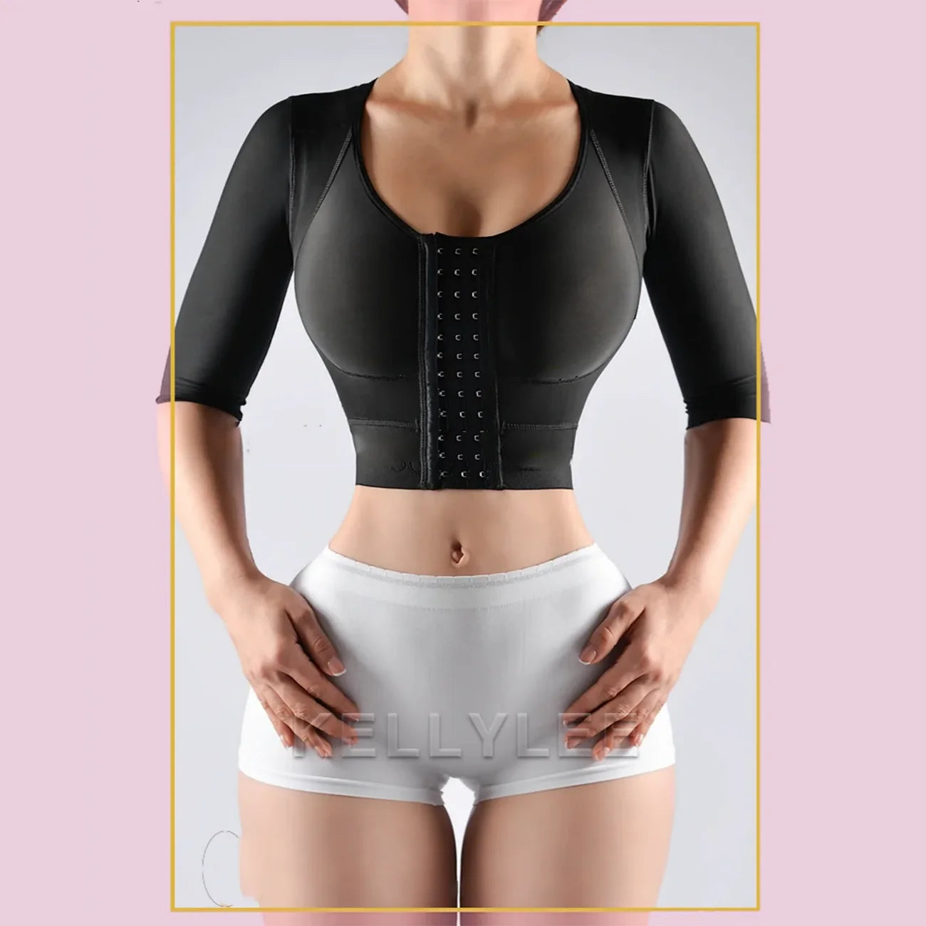 Shaper Tops for Women Arm Compression Post Surgery Front Closure Bra Tank Top Shapewear Seamless Shaped Up Fajas Colombianas