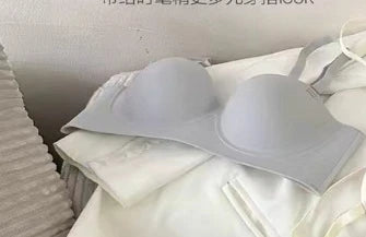Half Cup Balconette Bra Seamless Support Anti Dropping Lift Petite Chest, Invisible U Back Bralette Non Padded Everyday Lingerie