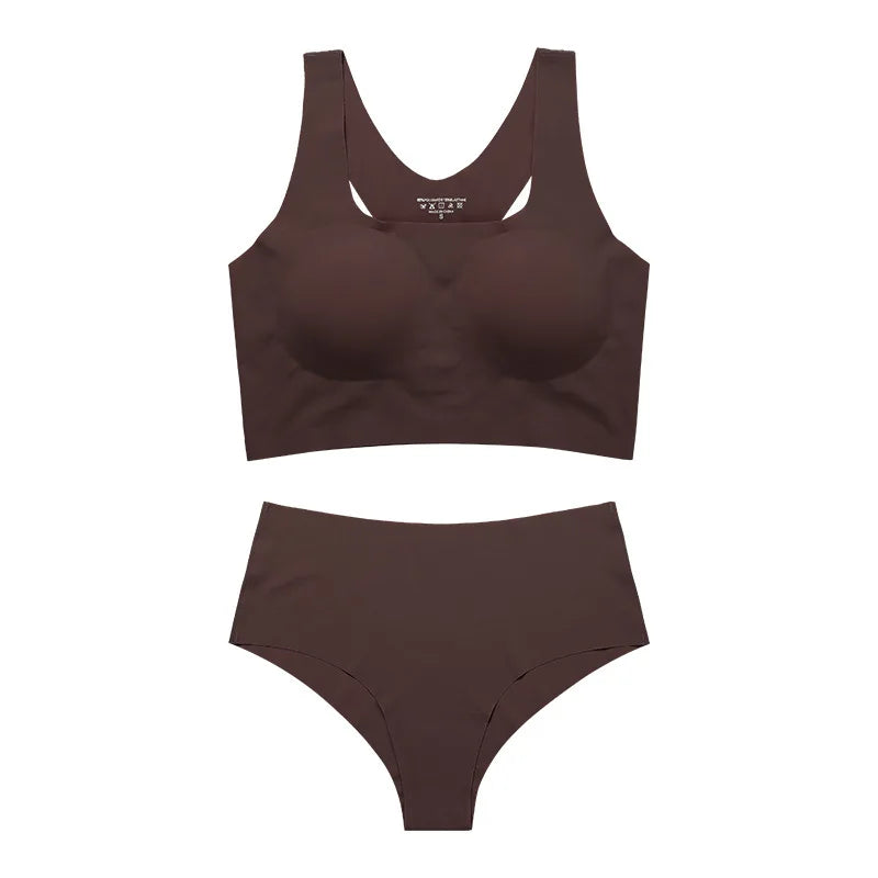 Woman Bras Seamless Wireless Ultra Thin Vest Underwear Top Push Up Summer Bralette Girl Sleep Sports Breathable Bras ﻿