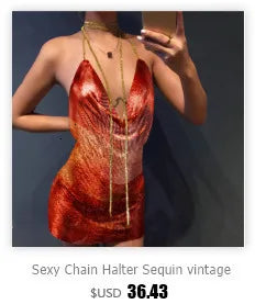 Sexy see through metal sequin corset crop top womens summer beach party halter tank top rave festival outfits cropped y2k Tops