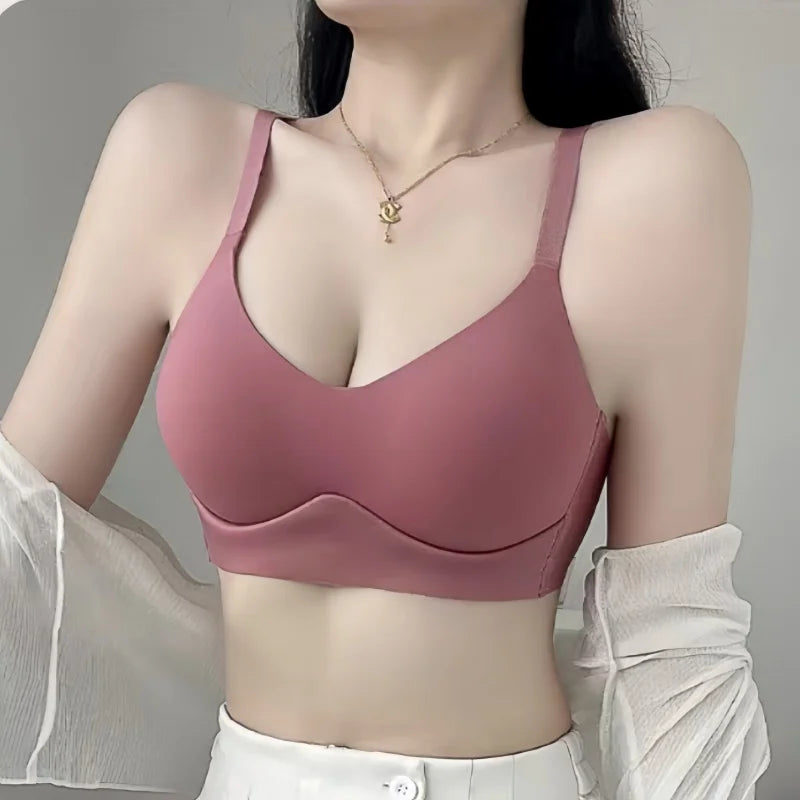 Wireless Push Up Bras For Women Seamless Underwear Plus Size Bralette Breathable Non-wire Padded Bra Female Sexy Lingerie S-3XL