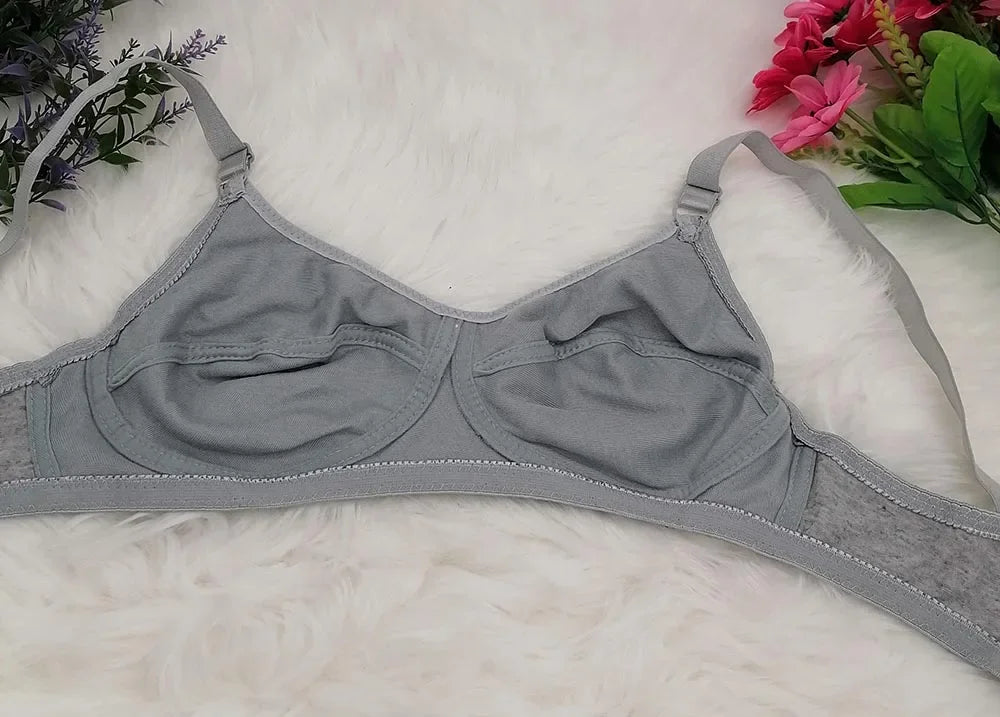Printing Floral unlined cotton bra comfortable bras for women push up Seamelss underwear sexy lingerie plus size bra 34B-46C C32
