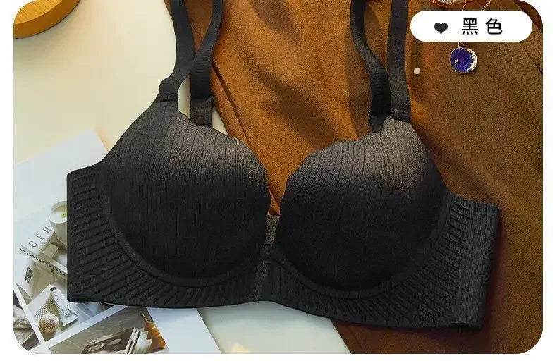 Ultra Thick 6CM Push up Bra for Small Chest Padded No Steel Ring Comfortable Sexy Lift Lingerie Flat Chest Women