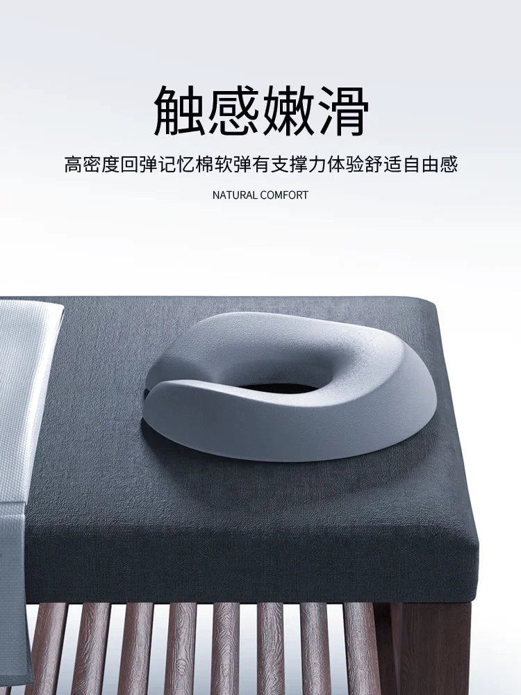 Memory Foam U Shape Beauty Salon Face Pillow Universal Face Cradle for Massage SPA Beauty Salon Pad Relax Beauty Lying Pillow