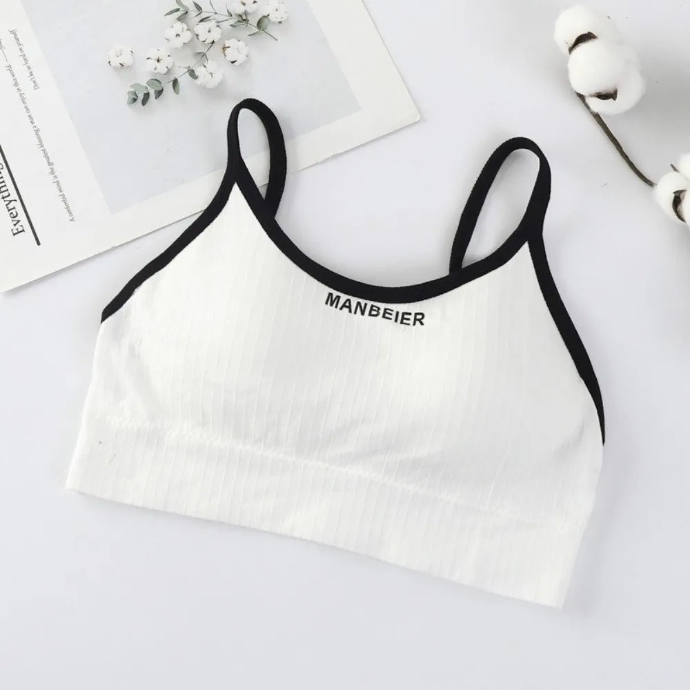 Comfortable Lingerie Wireless Bra Simple Elastic Brassiere for Women Underwear Seamless Bras Sport