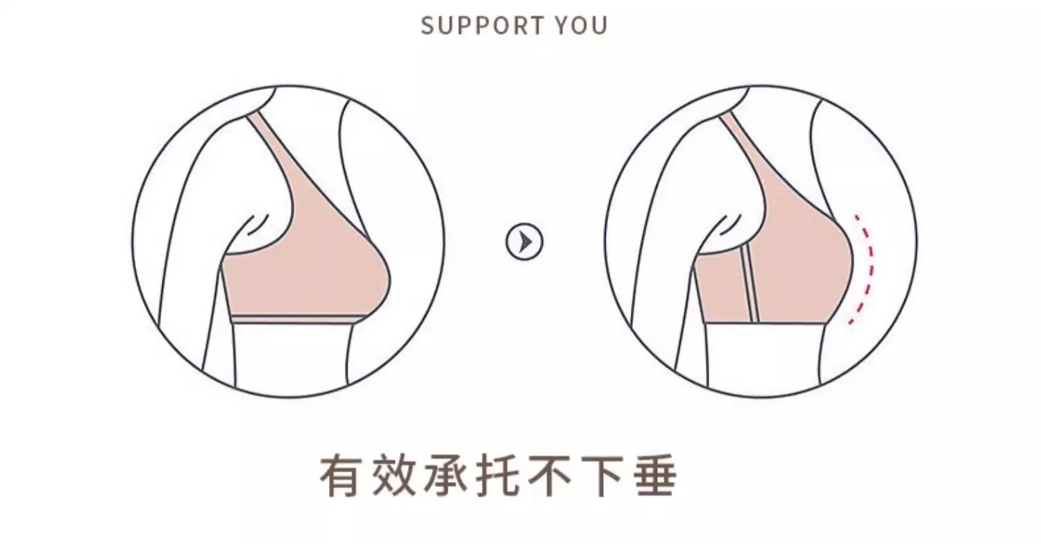 Bra Full Cup Japanese Lace Ultra Thin Wirefree Minimiser Seamless Slimming Large Chest Comfort Lift Nude Skin Tone Everyday S-XL