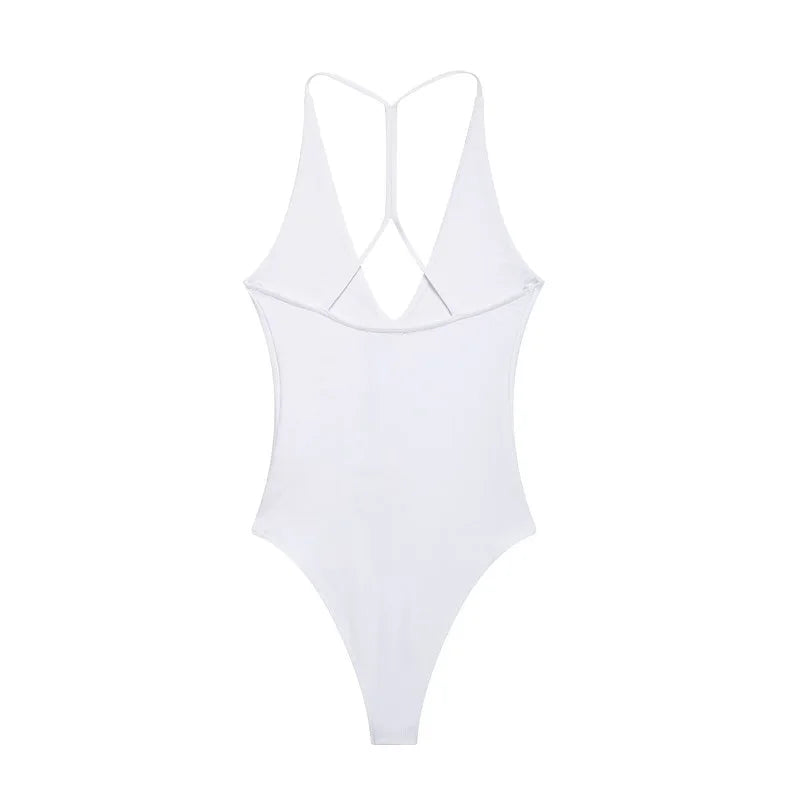 White Body Woman Slip Jumpsuits Sexy Bodys for Women Black Backless Lingerie Bodysuit Women Bustier Sleeveless Tops