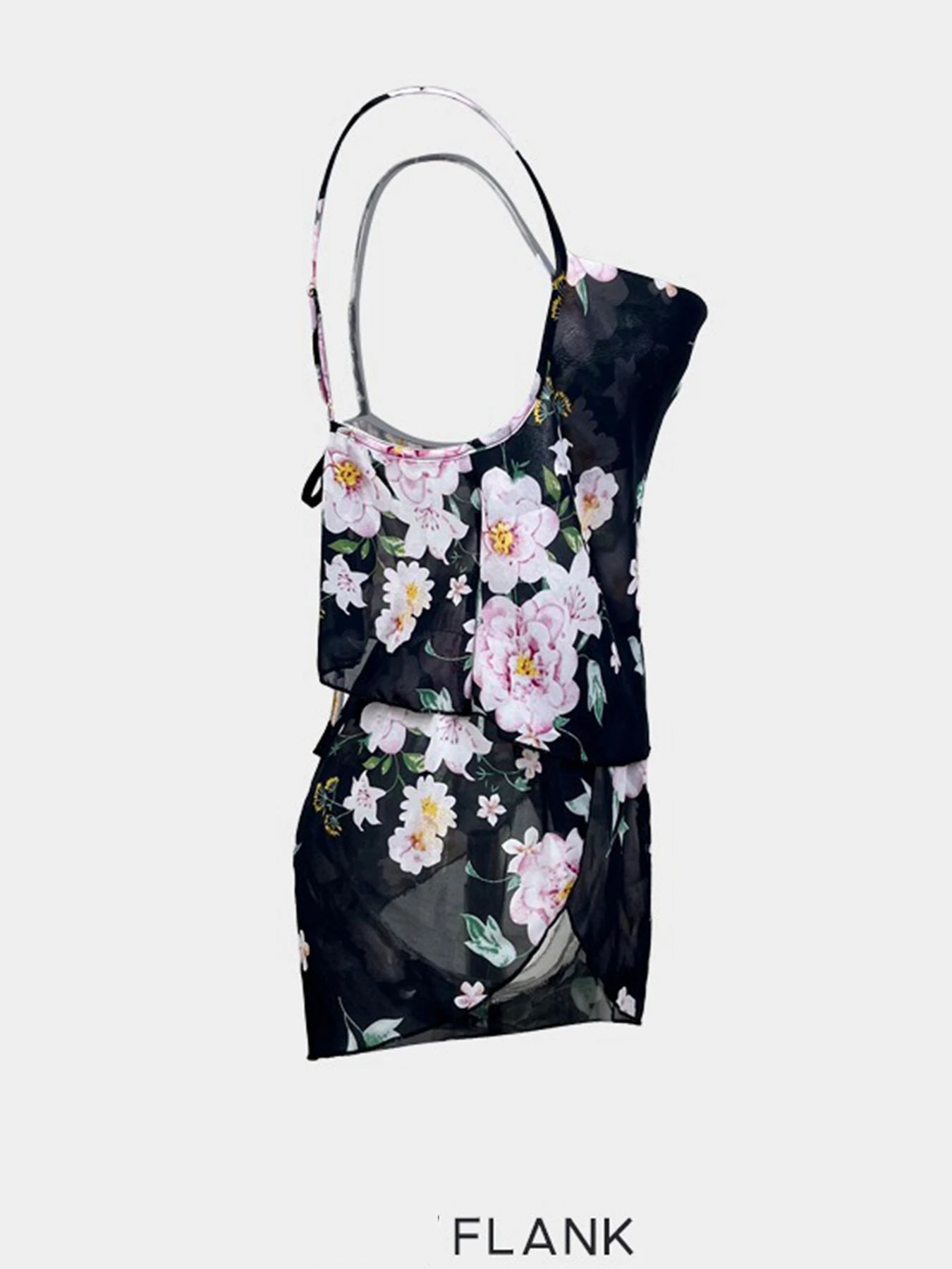 Floral Print Pajama Sets Sexy Pajamas for Women 2 Pieces Top Shorts Set Sleepwear Clothes Underwear Lingerie