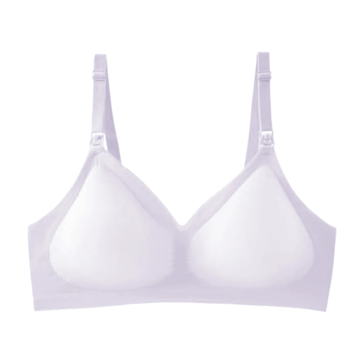 Pregnant Women'S Nursing Bra One-Piece Molding, Seamless, Soft, Skin Friendly, Detachable Sponge, Convenient For Breastfeeding