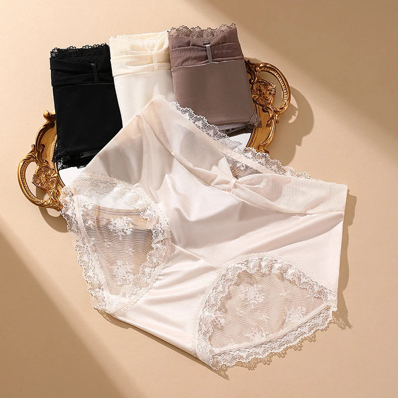 Women's Lingerie Lace Underwear for Women Fashion Women's Panties Set Pack Transparent Linergie Sexy Micro Briefs Lady Seamless