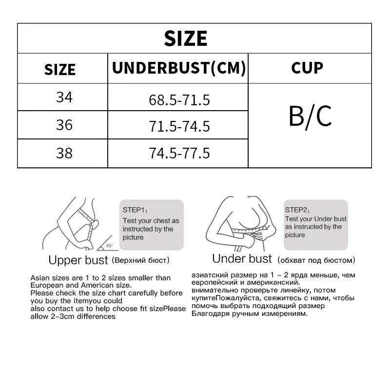 Women's Seamless Push Up Bras Lift Bra Wide Strap Bra Big Size Anti Sagging Side Underwear Female Soft Support Bra