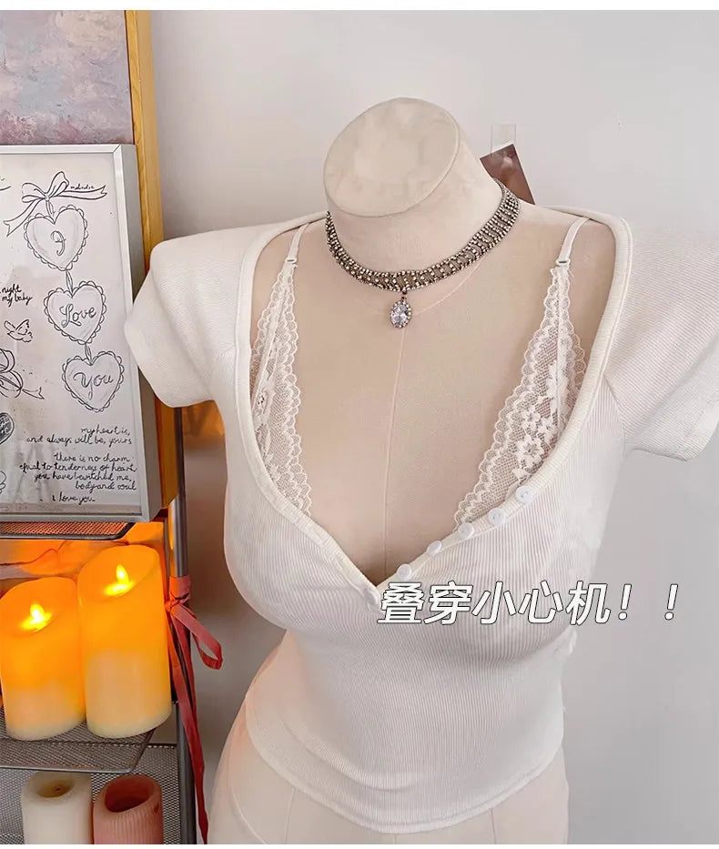 Lace Halter Backless Bra Push Up Small Bust Sexy Pure Desire Back Beauty Women Young Girl Fashion Intimates Underwear New Trend