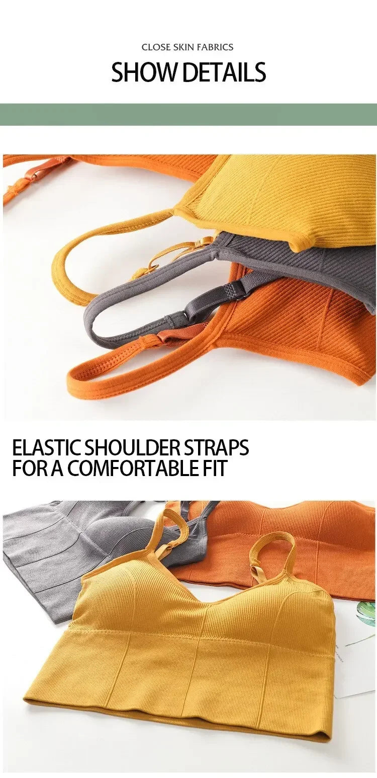 Womens Beauty Back Bralette Seamless Sports Bra Womens Underwear Sexy Lingerie Push Up Bras Sports Bra