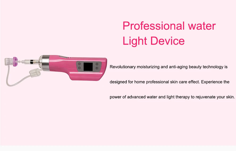 Vacuum Activated Hyaluronic Acid Beauty Gun Negative Pressure Moisturizing Microcrystal Pen Beauty Tool