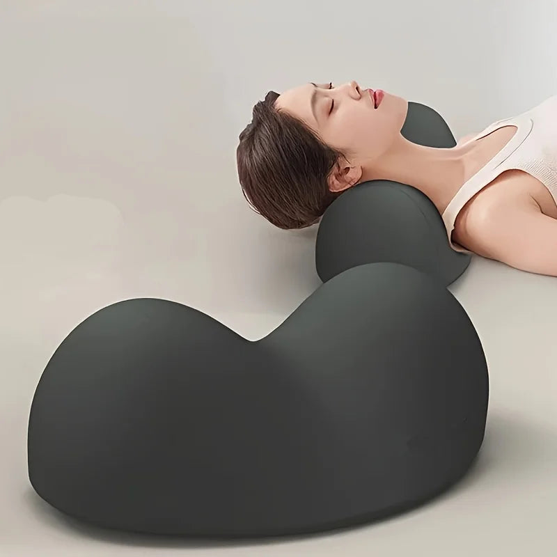Simple Solid Color Cervical Pillow for Sleep Assistance, Cervical Pillow for Adult Sleep Massage, Cervical Pillow for Protection