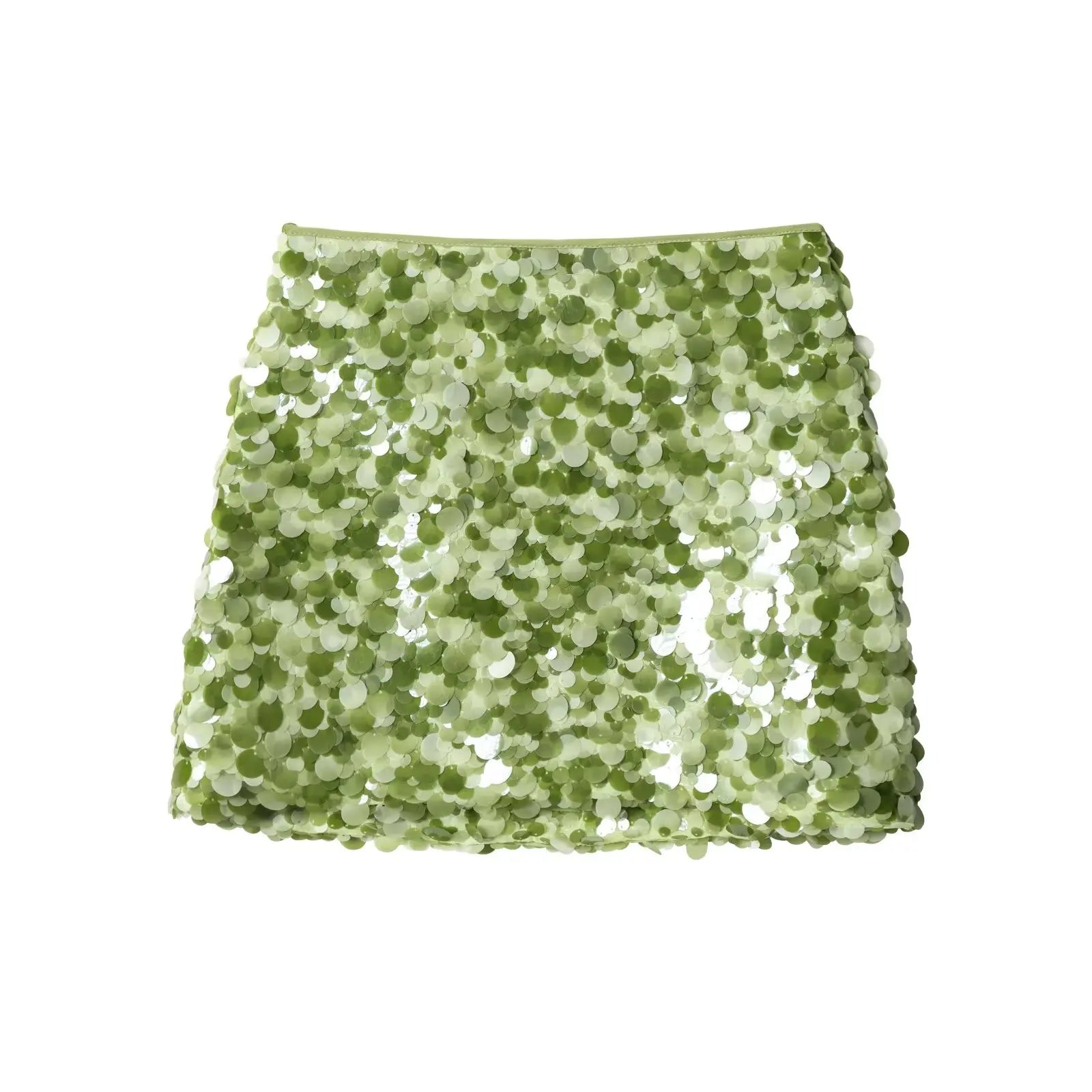 Sexy Woman Sequins Skirt High Waist Versatile Slim Mini Slim Skirts Zipper 2025 Summer Beach Style Women's New Skirt Y2K