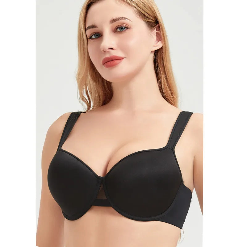 75 80 85 90 95 D E F G Stick On Bra Plus Size Lingerie For Women Large Bra Thin Brasier Mujer Brassiere Femme