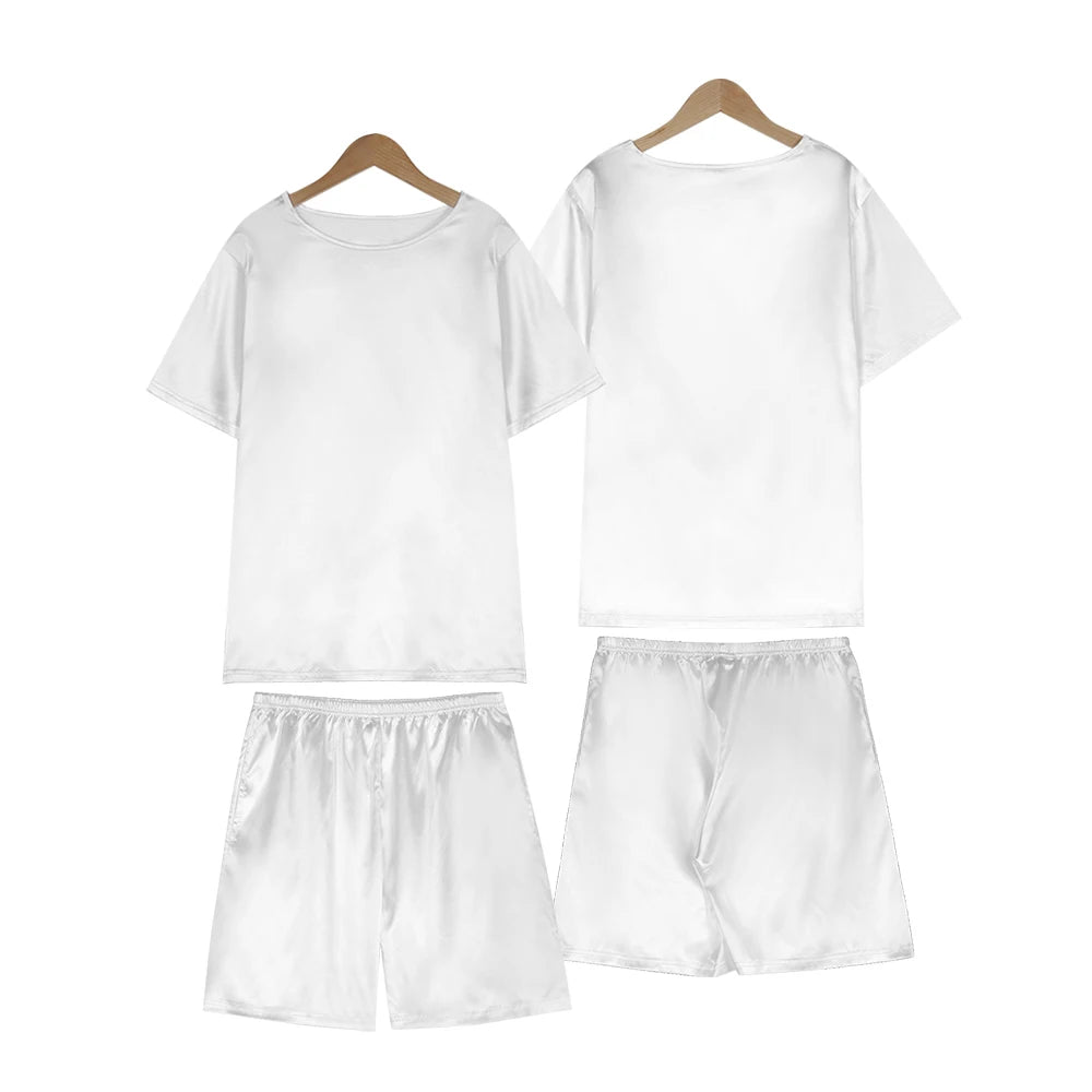 Men's Custom Patterned Pajama Sets Sleepwear Homewear Personalized Pattern Pajamas ADD Your Design Nightwear Customized Gifts