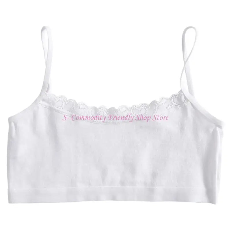 85AE Cartoon Bras for Teenage Girls Cotton Bra Five Colors U-Back Yoga Sports Bra