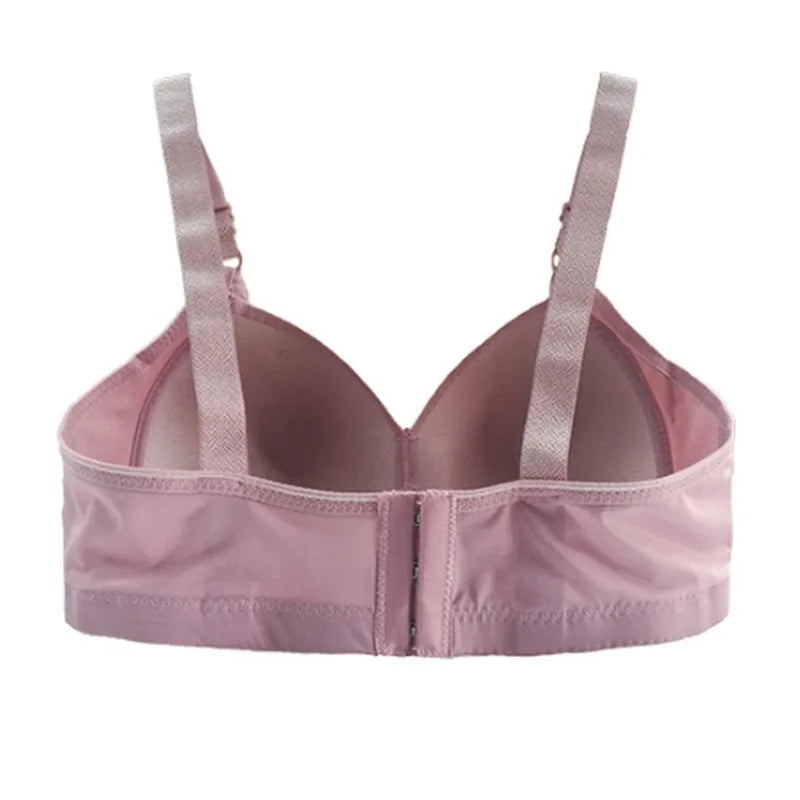 36-44 B/C Cup Bras for Big Breasted Women Fat Full Coverage Thin Wire Free Back Closure Underwear Gathered High Quality Bra