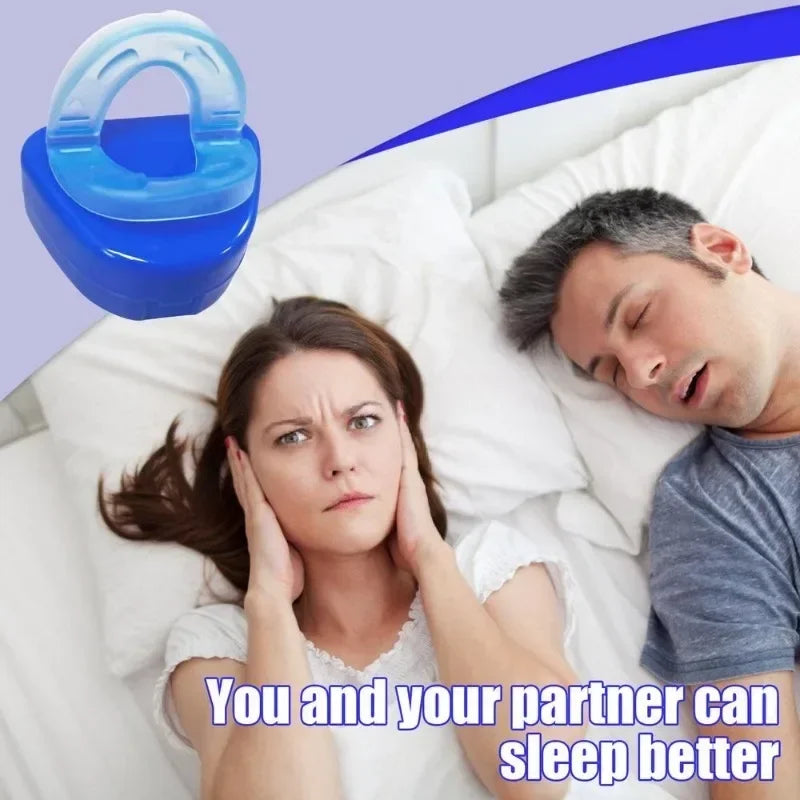 2026-2pcsmodel Anti Snoring Mouthpiece Reusable Snore Stoppers Sleep Difficulty Snore Stoppers Solution Comfort & Easy Breathing