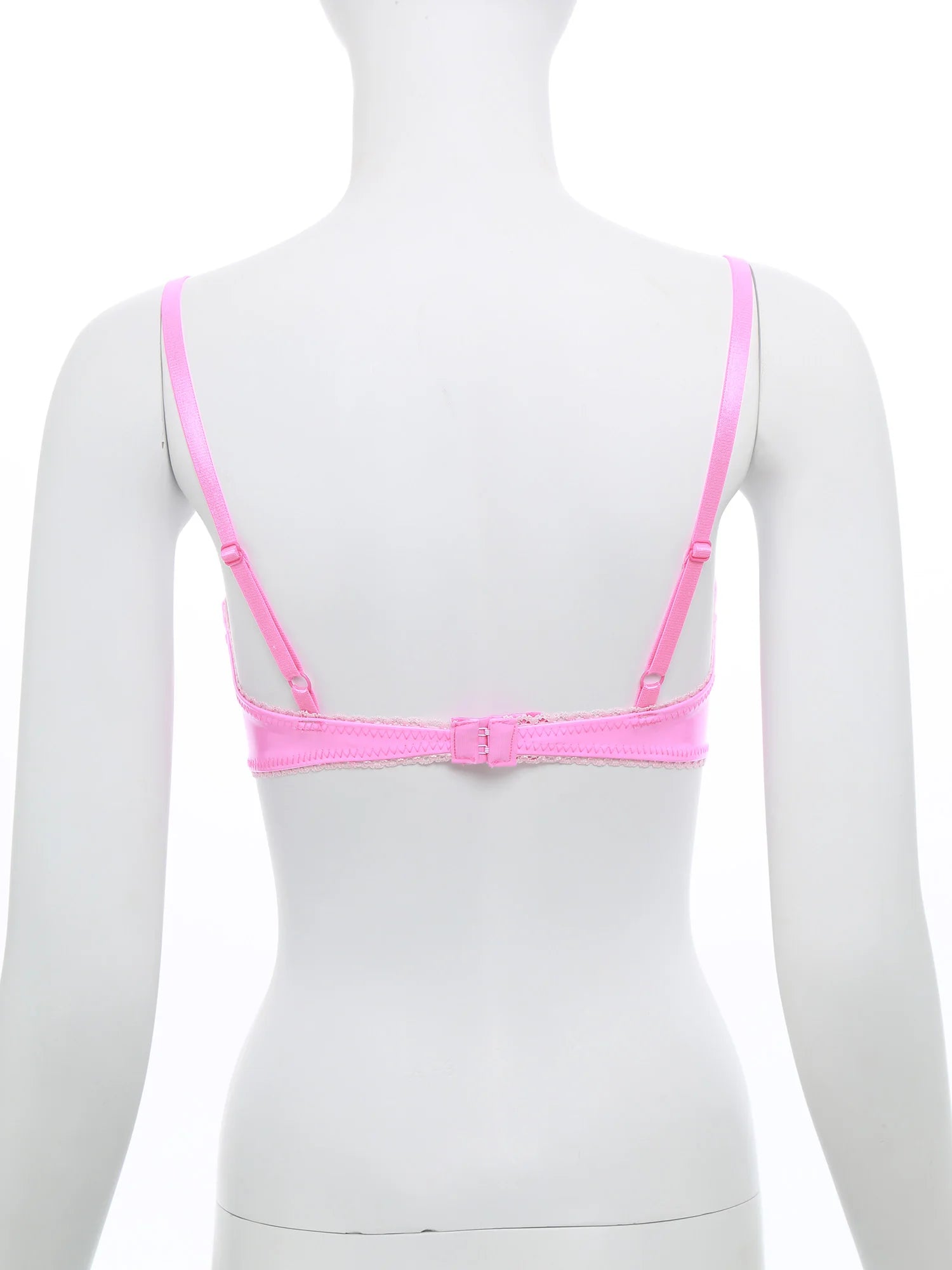 Womens Sexy Gothic Wet Look Patent Leather Bralette Lace Quarter Cup Underwired Shelf Bras Tops Push Up Sheer Floral Balconette