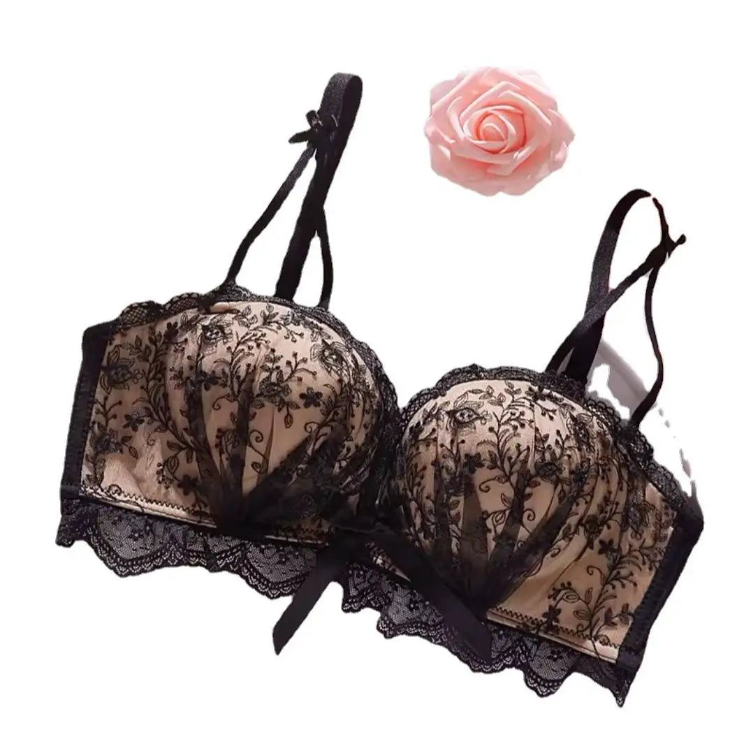 Push Up Bralette Seamless Bra for Women Strapless Lingerie Black Korean Sexy Bras Lady Underwear Lenceria Para Damas Ropa Mujer