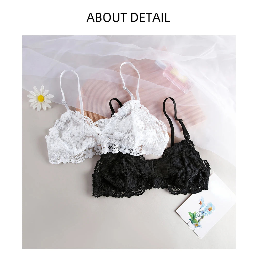 1Pcs Lace Bra For Woman Thin Transparent Sexy Underwear Female Lingerie Women's Bralette For Ladies 2023 NEW SALE
