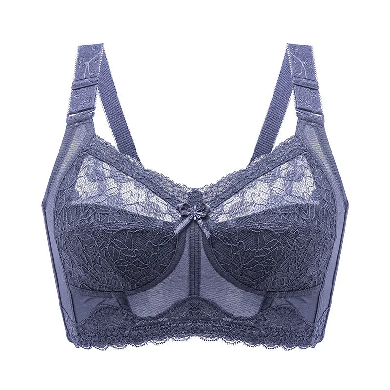 Wireless Large Size Lifting & Supportive Bra for Women Anti-Sag Adjustable Slimming Comfort 75 80 85 90 95 B C D E F