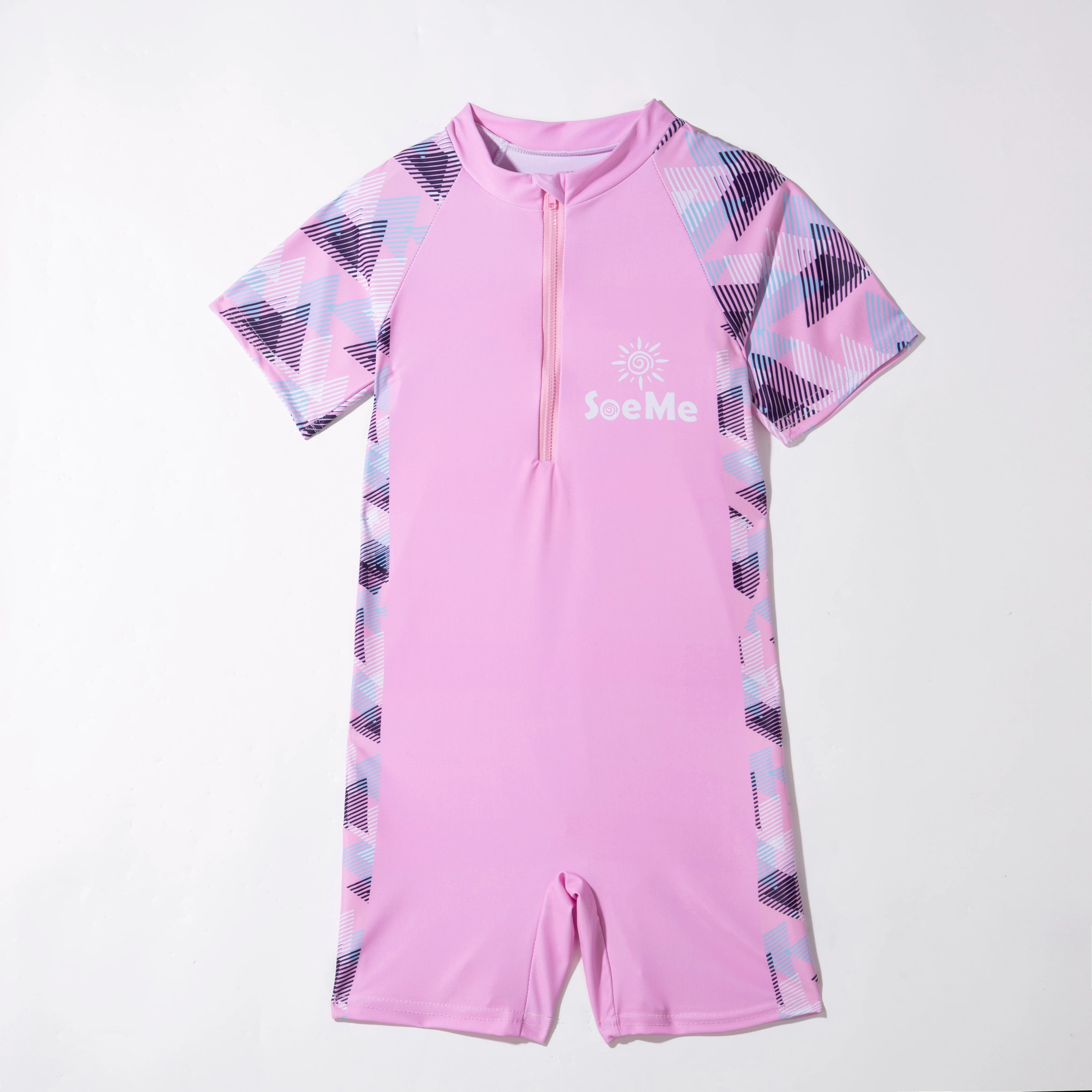 One-Piece Swim Suits Boys Swimsuits Fashion Sun Protect Girls Swimwear Kids Bathing Suit Cartoon Quick Drying Swimming Clothes