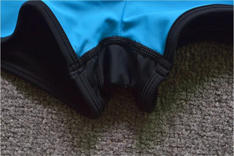 Sexy Double Layered Yoga Bikini Bottom Conservative Square Cut Swimming Suit Women's Beachwear Slimming Design Sport Fitness