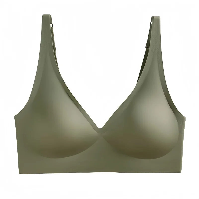 No Show Bras For Women Push-Up Bra Wire Free Brassiere Sexy Lingerie Padded Underwear Plus Size Sleepwear Bra Intimates S-3XL