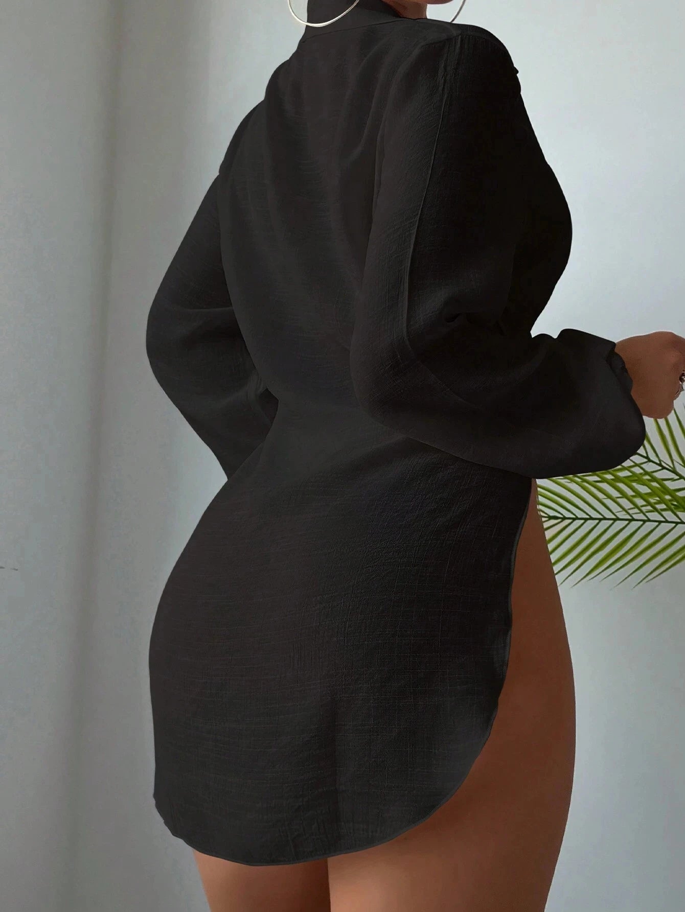 Beach Cover Ups Women Long Sleeve 2026 Summer Jacket Chiffon Sun Protection Coat Swimsuit Swimwear Bathers Bathing Swim Suit