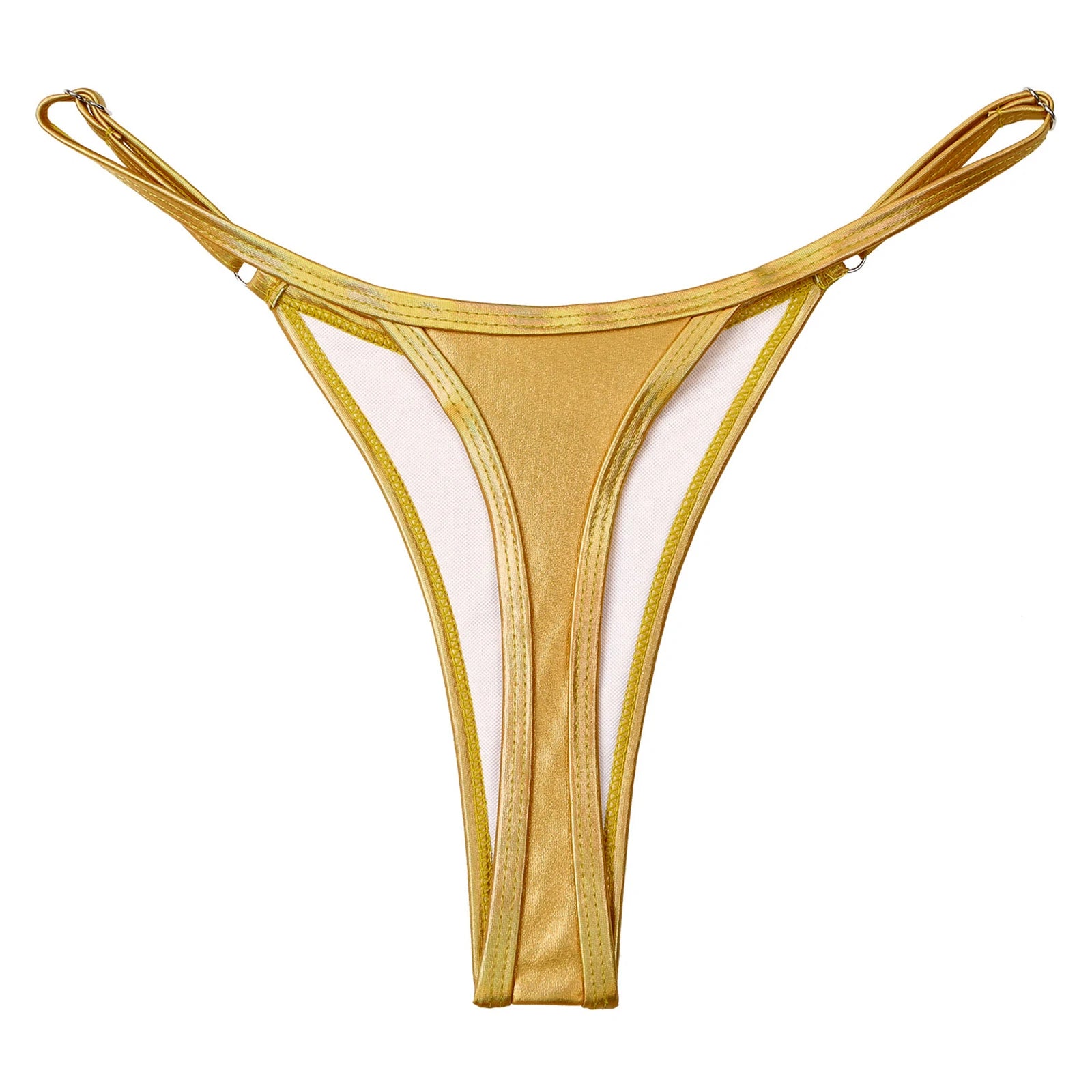 Sexy Micro Mini Bikini Bottoms High Waist Women Swimwear Thong Swimsuit Bathing Pants Summer Brazilian Swim Trunks Beachwear