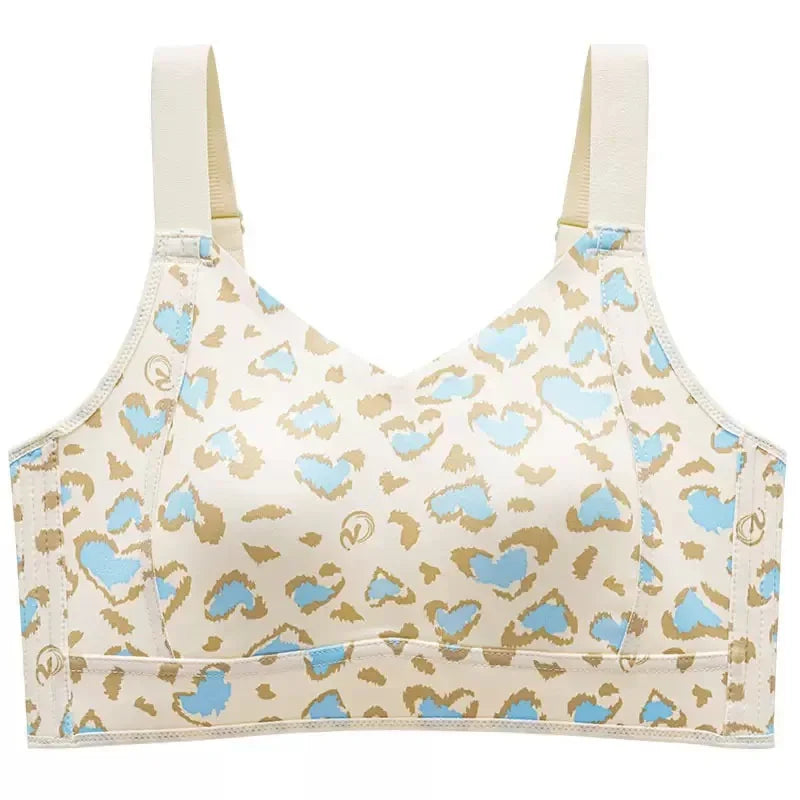 Women's Push-Up Bra for Large Breasts with Rabbit Ear Cups Preventing Sagging And Lifting Breast Reduction Supportive Underwear
