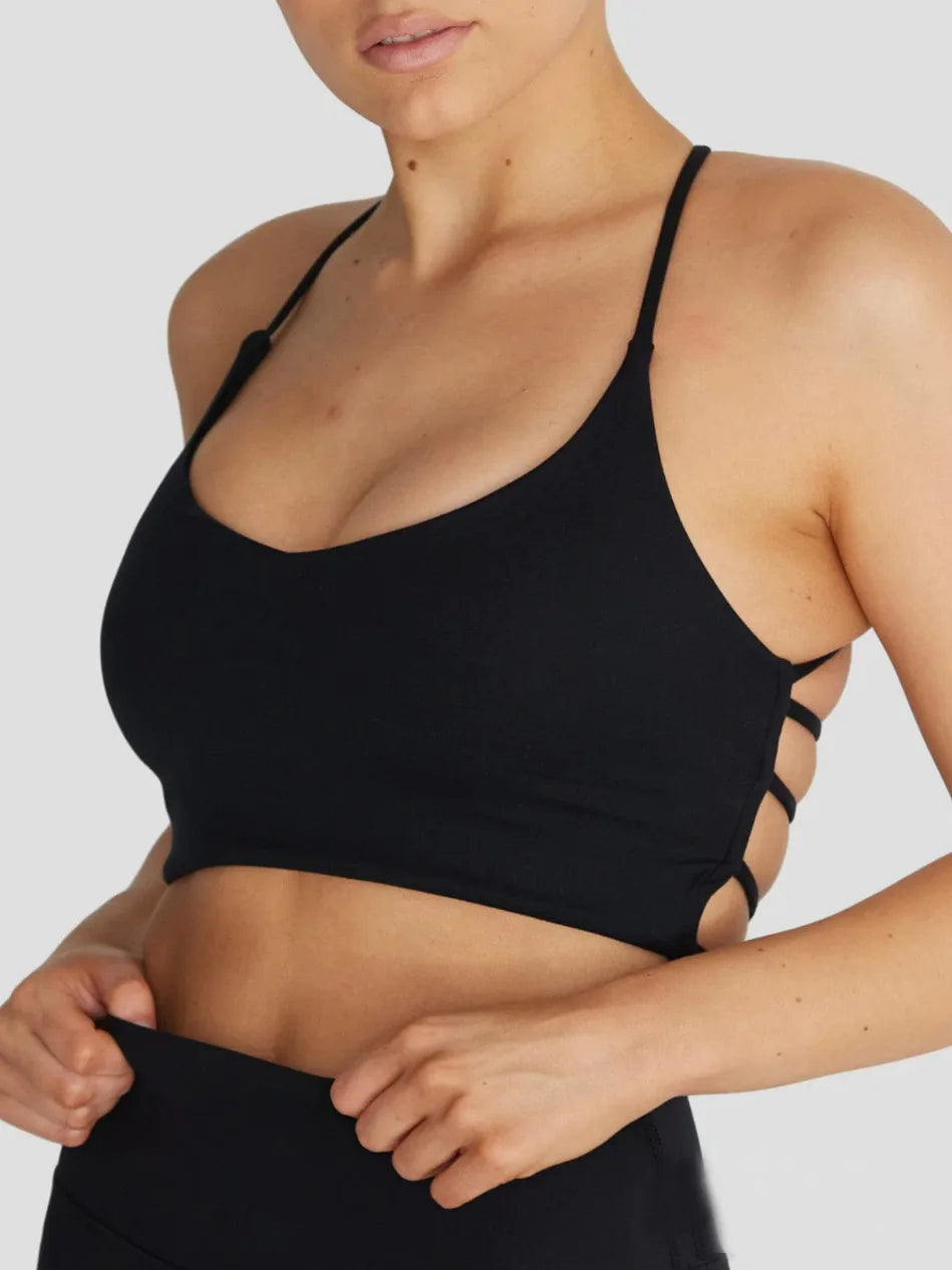 Sports Bra Women For Women Cross Back Fitness Tops Breathable Vest Gym Yoga Underwear