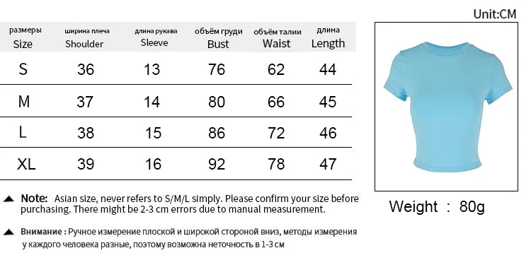 Sexy T-shirt Solid New Women Summer Streetwear Fashion O-Neck Short Sleeve Top Simple Basic Versatile Female Casual Slim T-shirt