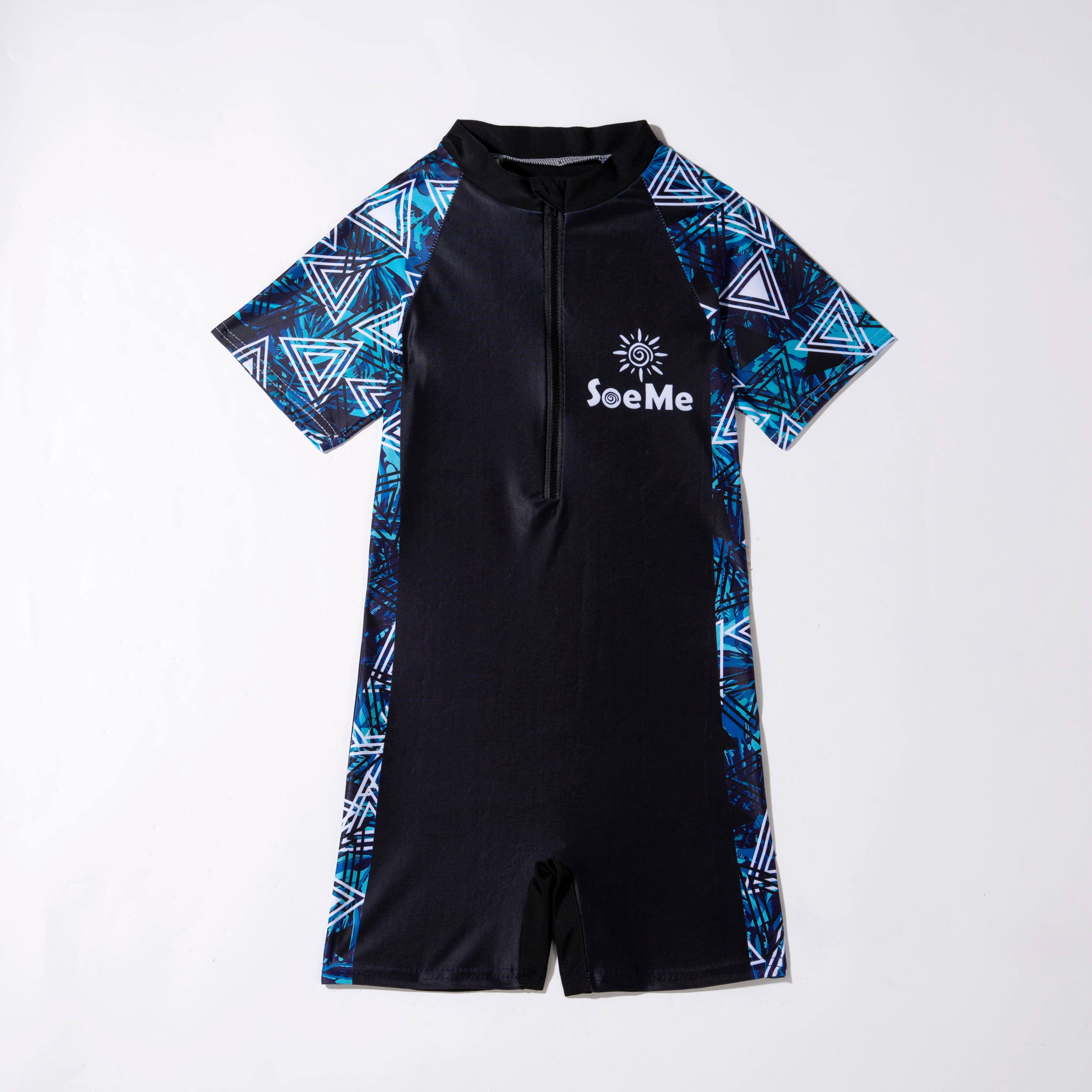 One-Piece Swim Suits Boys Swimsuits Fashion Sun Protect Girls Swimwear Kids Bathing Suit Cartoon Quick Drying Swimming Clothes