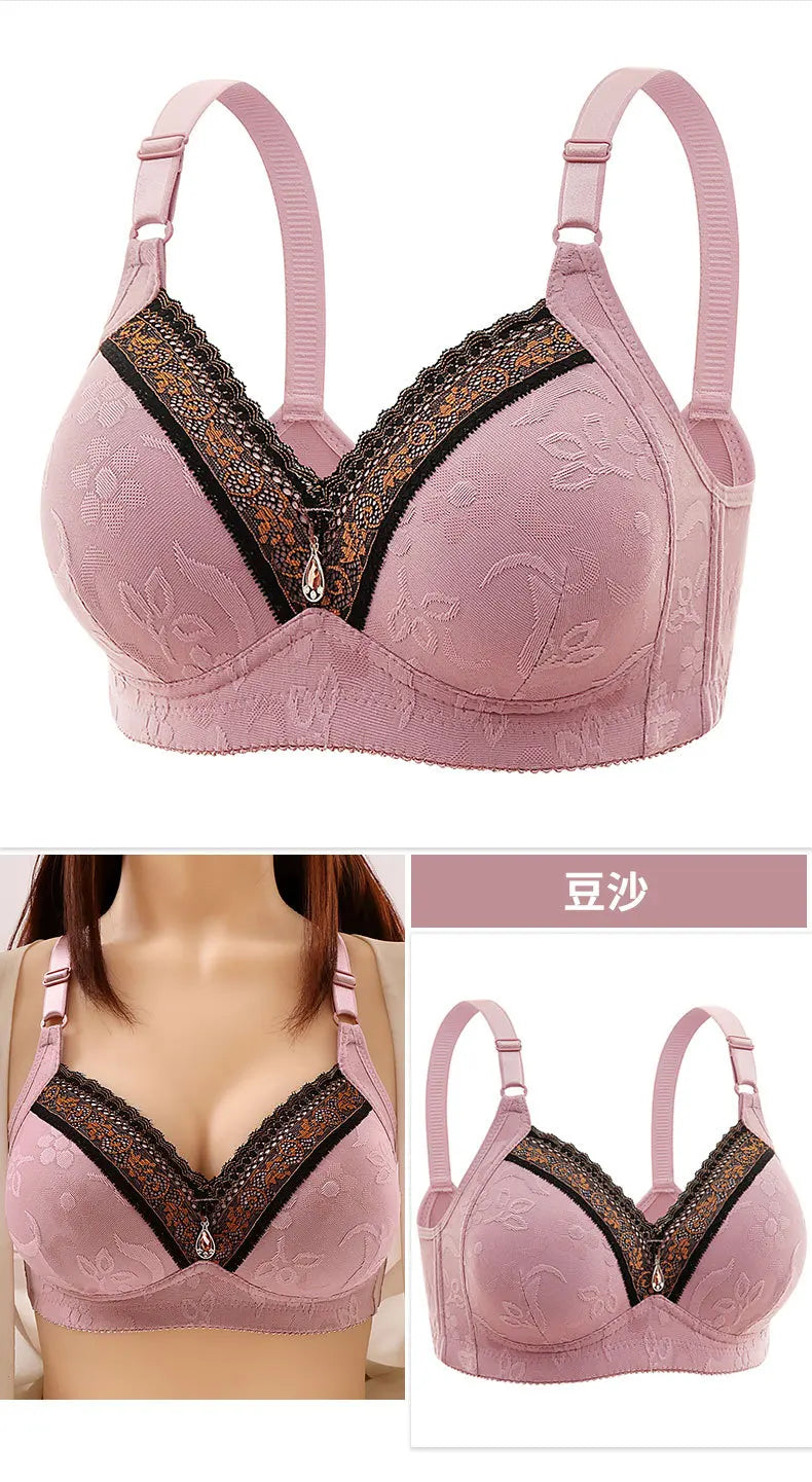 Bras for Women's bra plus big large size Super Push up bralette lace intimates Sexy lingerie Undrwear underwire 100AB Cup