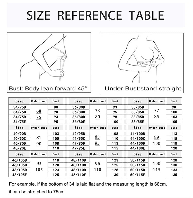 Women's Big Lace Bra Ultra-thin Unlined Transparent Push up Bras Wireless Sexy Fashion Underwear 34-46 Large Bras