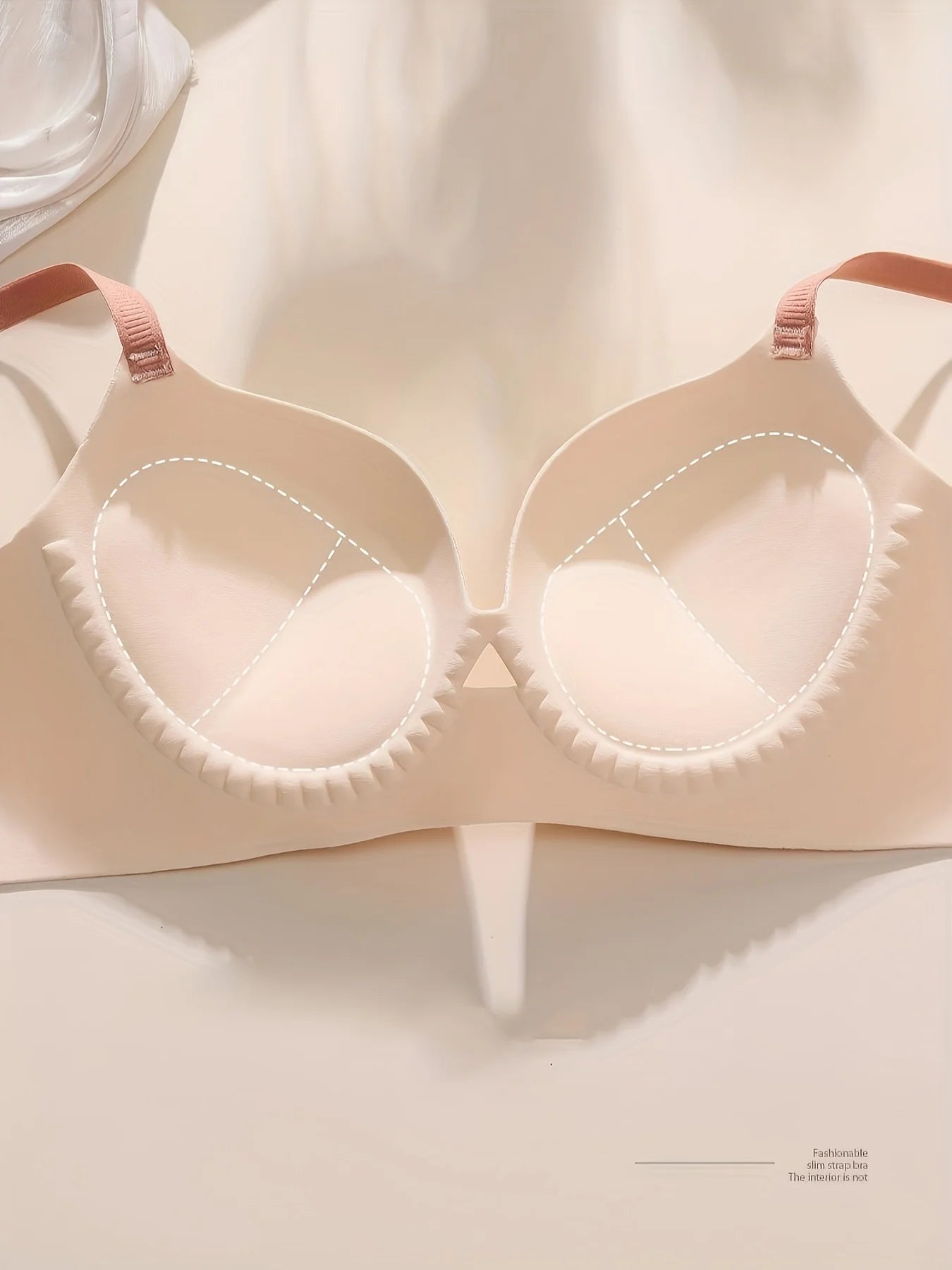 3D Cup Bra - Q-Soft & Plump Push-Up One-Piece Perfect for Small Busts Moulded Round Cup
