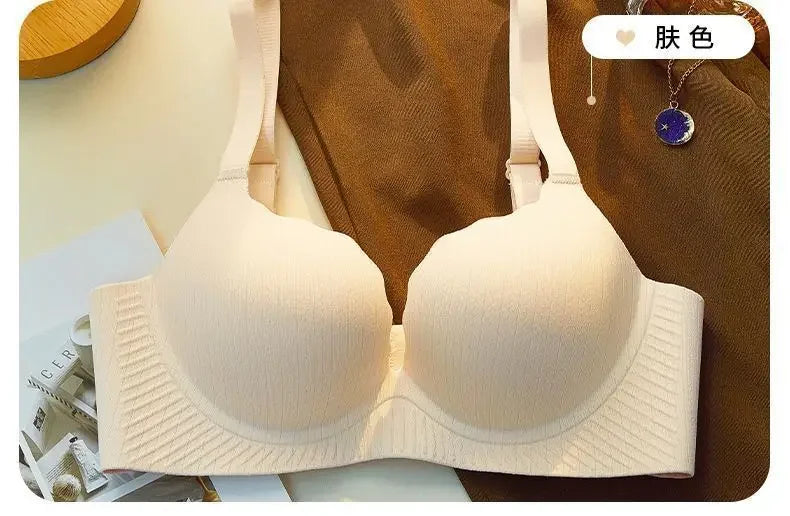 Ultra Thick 6CM Push up Bra for Small Chest Padded No Steel Ring Comfortable Sexy Lift Lingerie Flat Chest Women